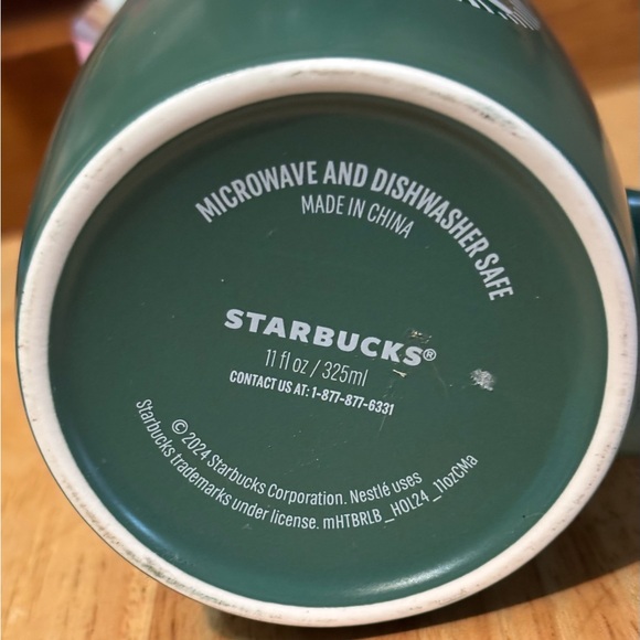 Green Starbucks Mug - Picture 3 of 3
